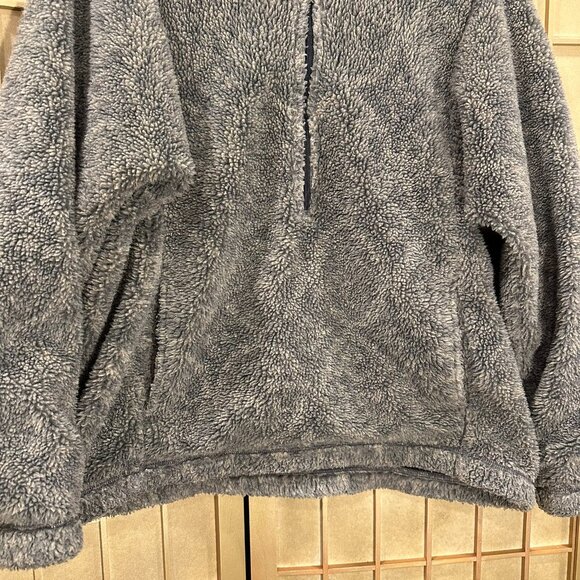 Rare Vintage 90s Patagonia Glissade Kimono Fleece Pullover Women's M, Made USA - Picture 3 of 10